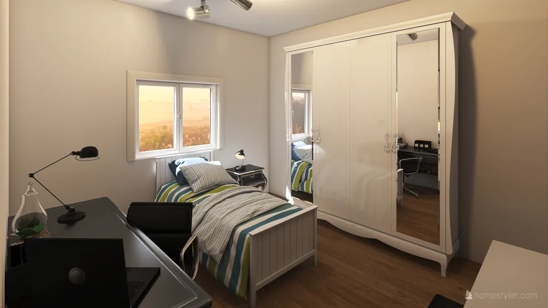 Babe's room 3d design renderings
