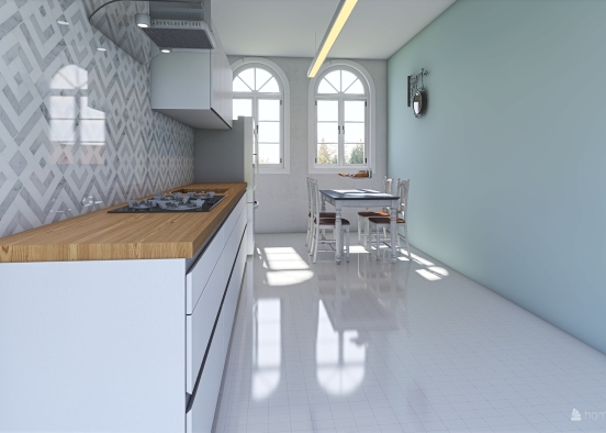 cozinha Design Rendering