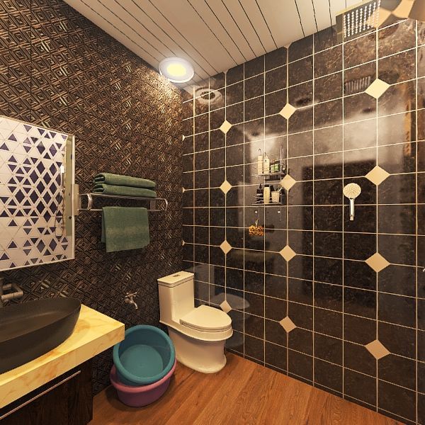 minimalis modern house (indonesia modern) 3d design renderings