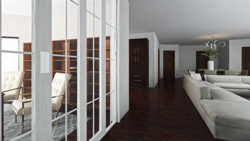 Apartment for family 3d design renderings