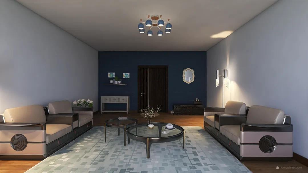 Гостиная 3d design renderings