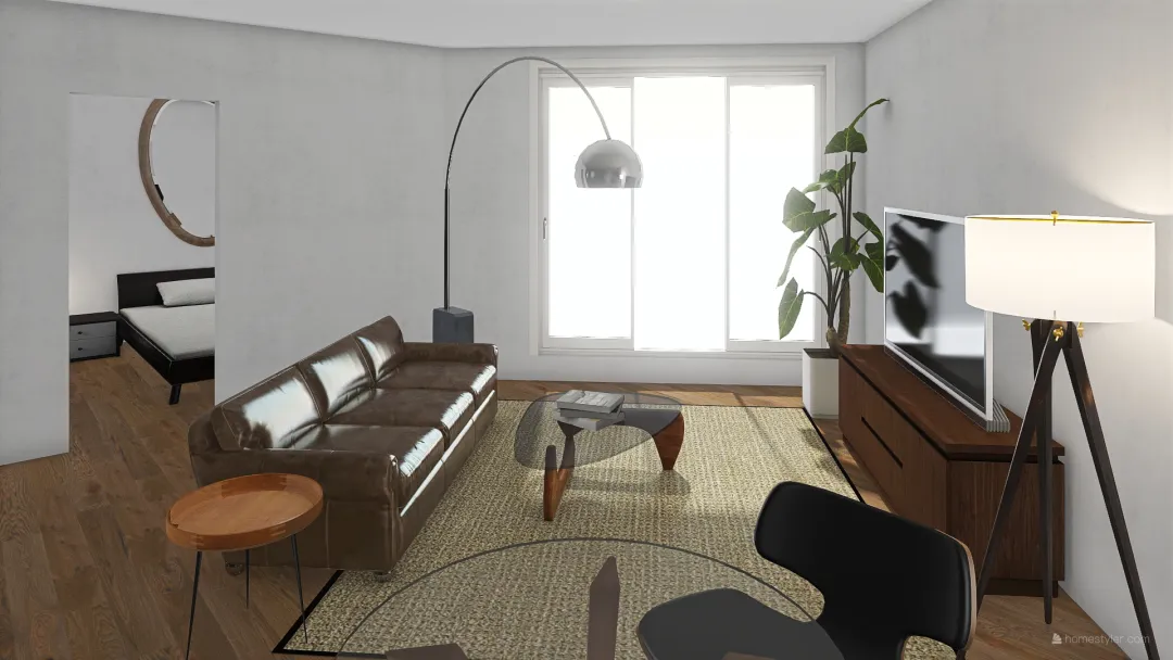 Piedmont 2BR (Moved the plant) 3d design renderings