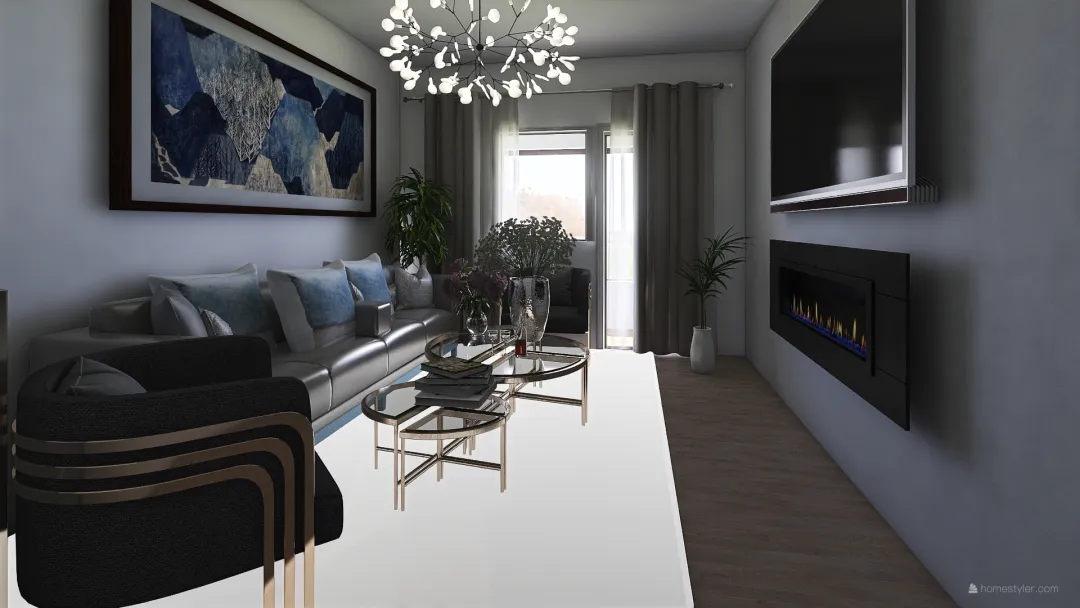 Zara reality - Južná trieda 3 izbový, 69 m2 3d design renderings