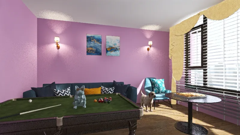 good lounge 3d design renderings