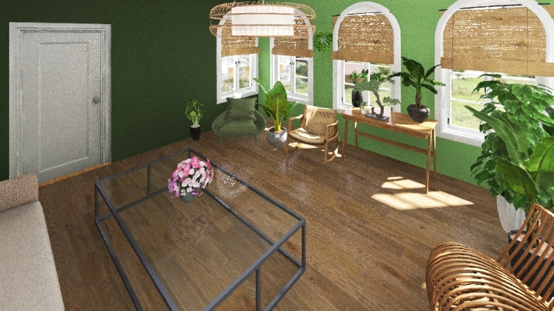 Plant Room 3d design renderings