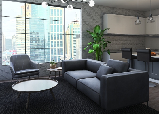 nyc apartment Design Rendering