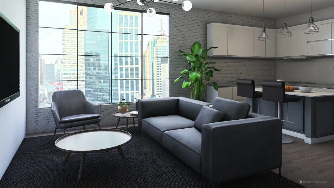 nyc apartment 3d design renderings