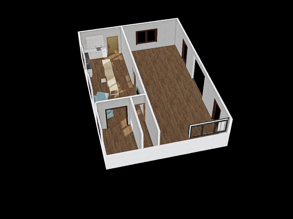 piano terra 3d design renderings