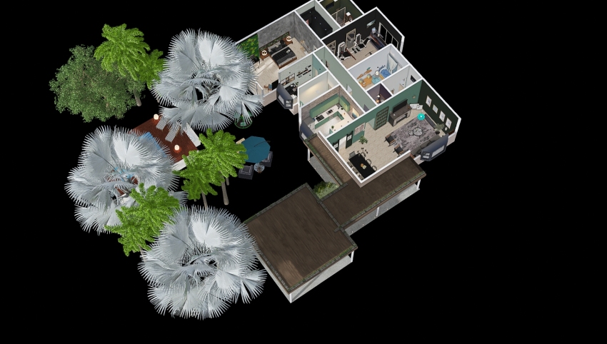 Green house 3d design picture 272.2