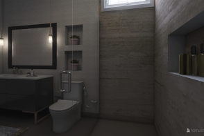 Banheiro Design Rendering