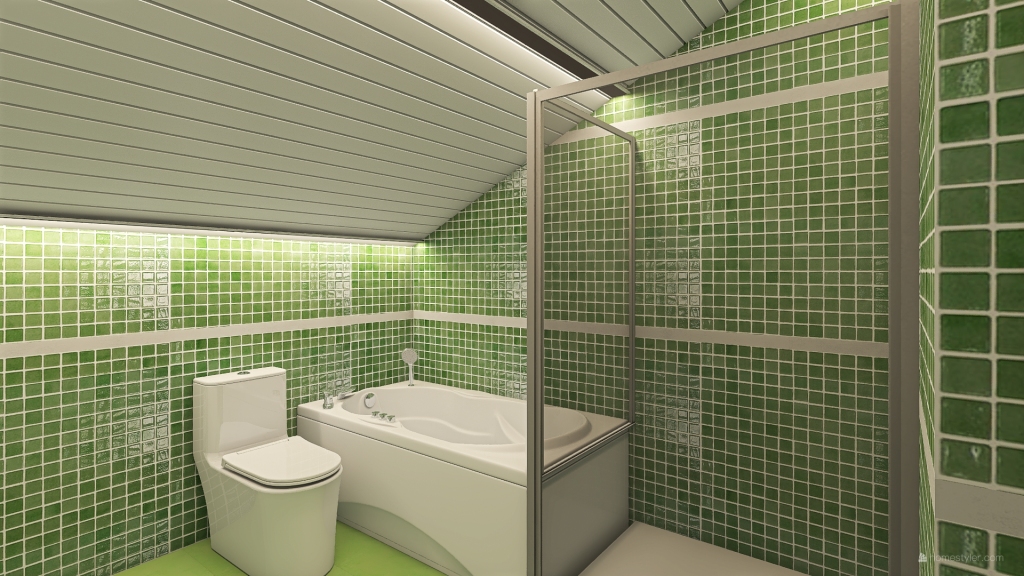 baños piso 3d design renderings
