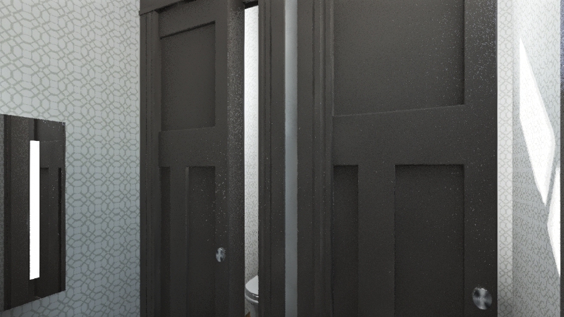 Bathroom (Male) 3d design renderings