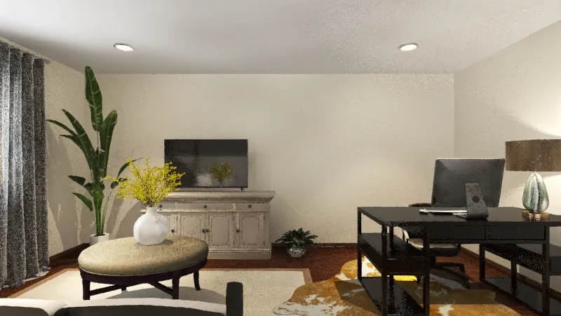 Marisa - Home Office 3d design renderings