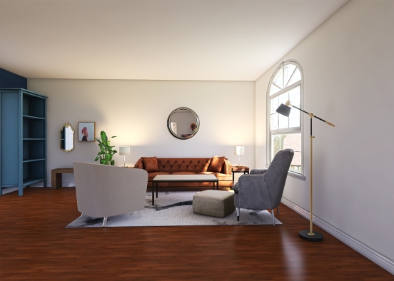 Evan Living Room Design Rendering