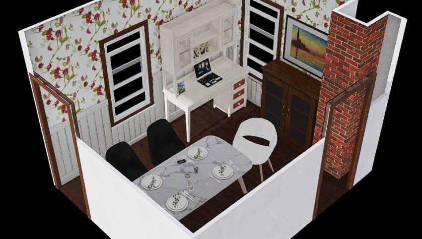 dining room remodel 3d design picture 10.94