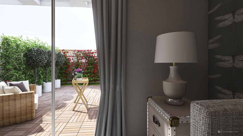 Lounge 3d design renderings