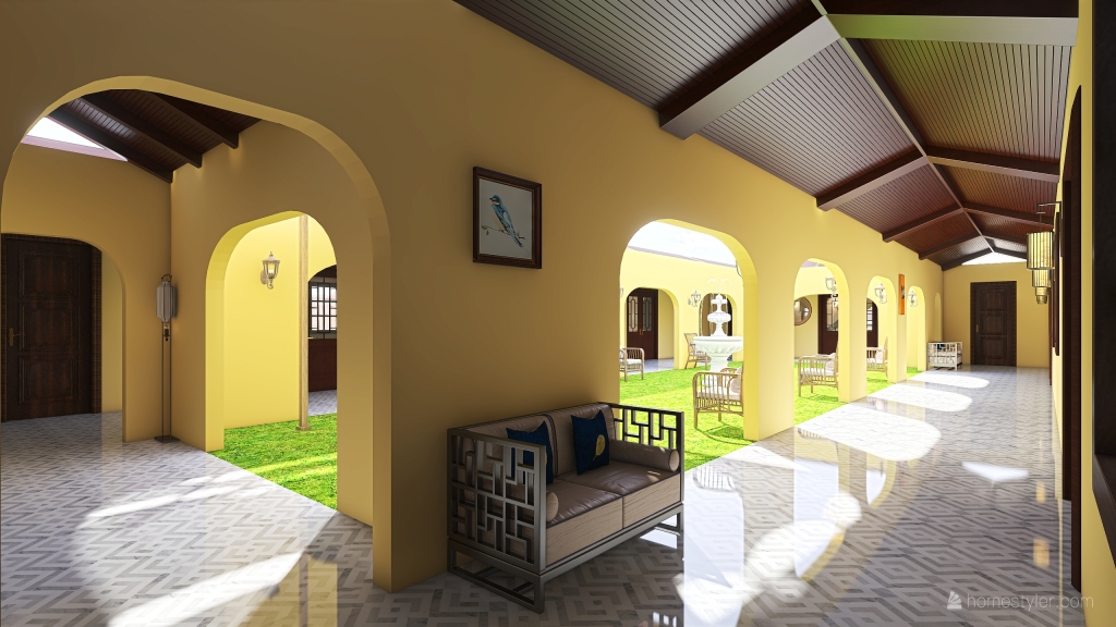 Tran's House 3d design renderings