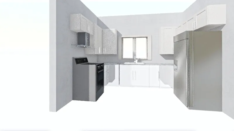 test kitchen 3d design renderings
