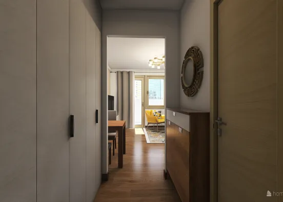 # 2garzonka Petržalka Design Rendering