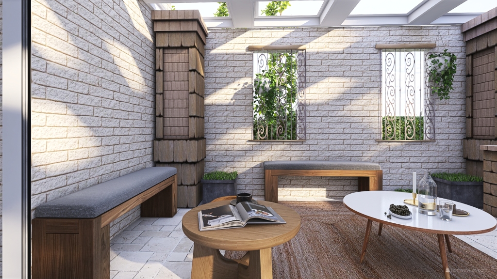 Porch & Balcony 3d design renderings