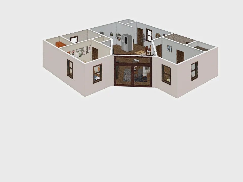VENDING HOUSE 3d design renderings