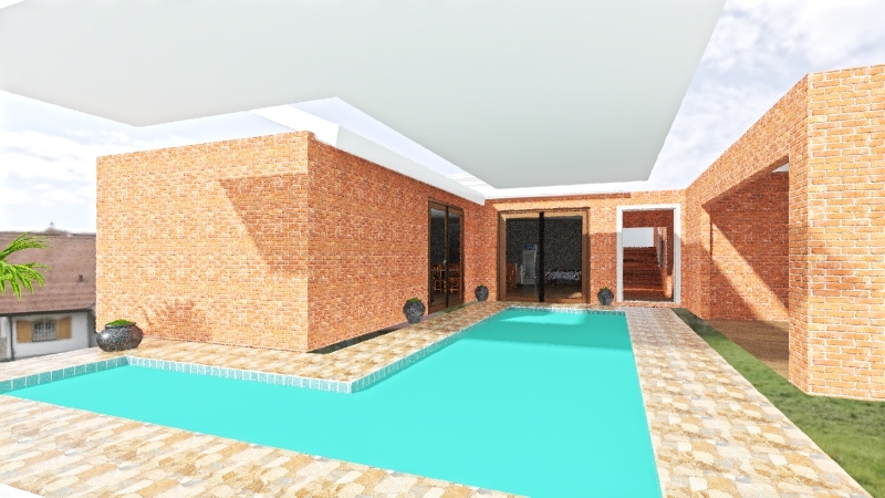 rascunho casa 2 3d design renderings