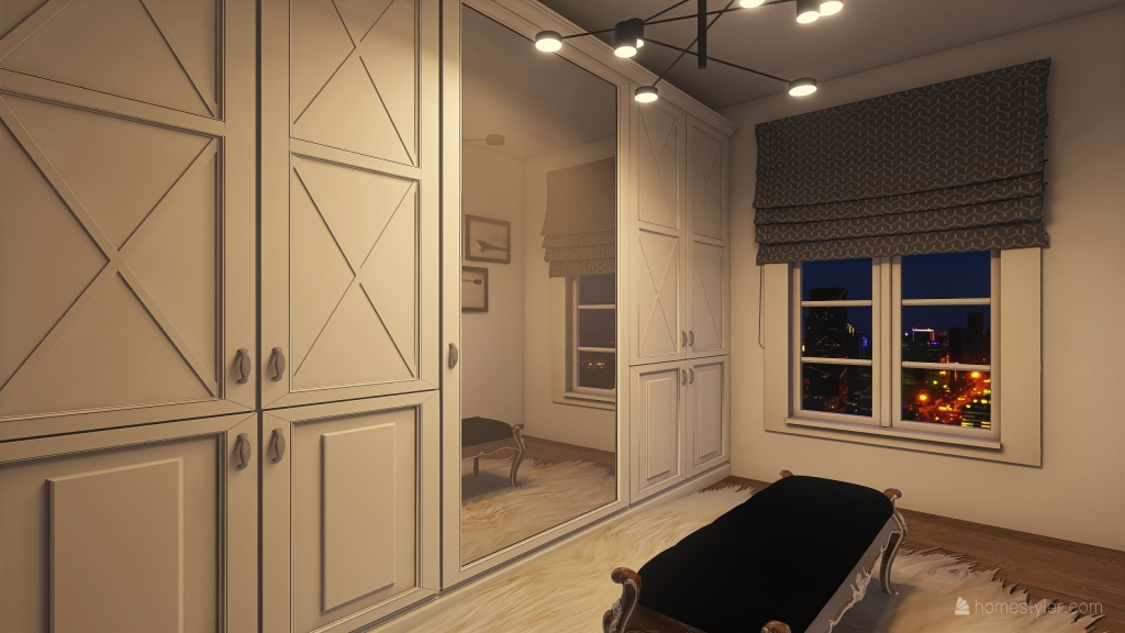 closet 3d design renderings