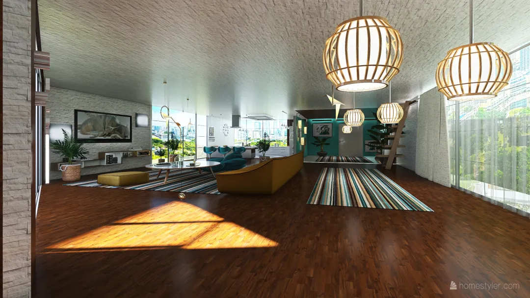 cozy .modern .homeeee 3d design renderings