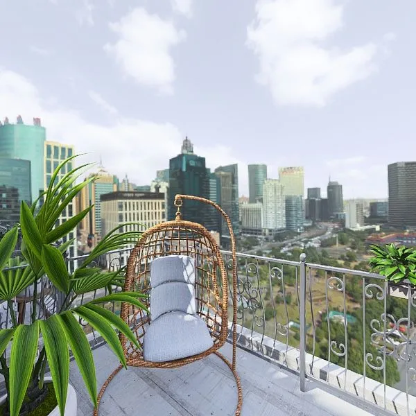 Balcony 2 3d design renderings