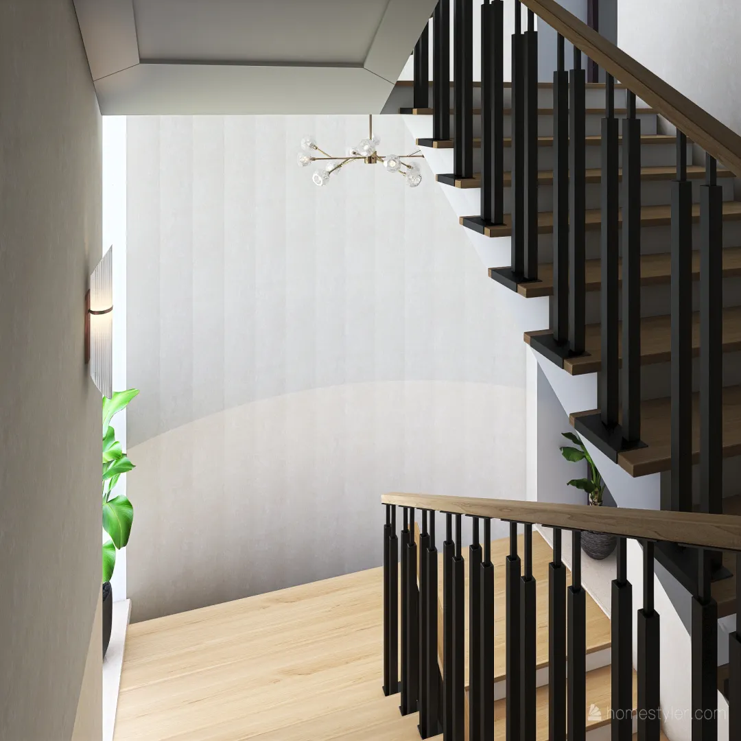 Ирина лестница 1й - 2й эт 3d design renderings