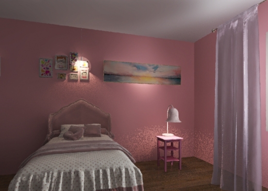 Brianna's Room Design Rendering