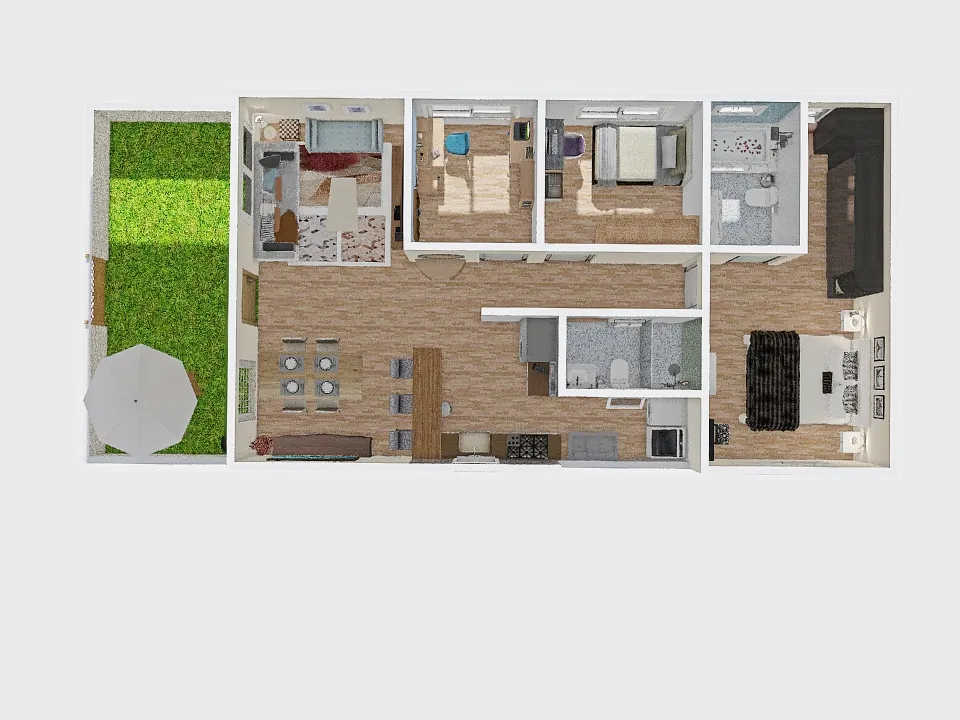 House 16 3d design renderings