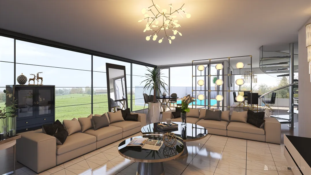 casa luna 3d design renderings