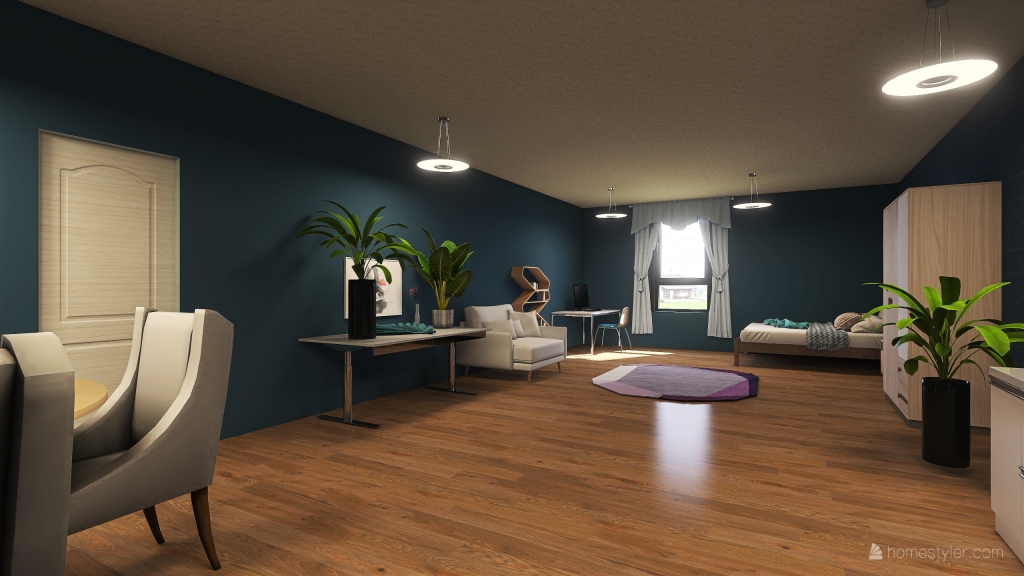 Unnamed space 3d design renderings