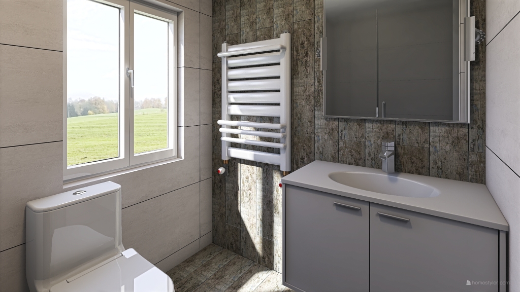 baño suelo cava 3d design renderings