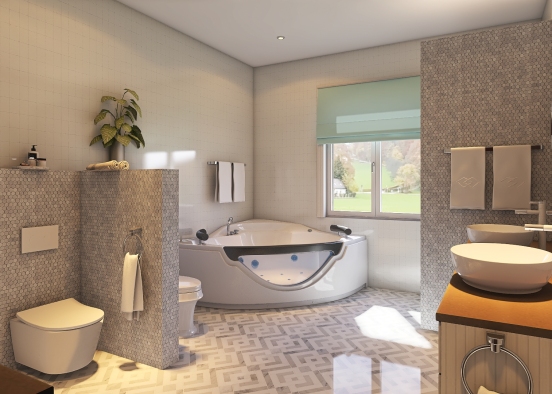 Bathroom Redesign  Design Rendering