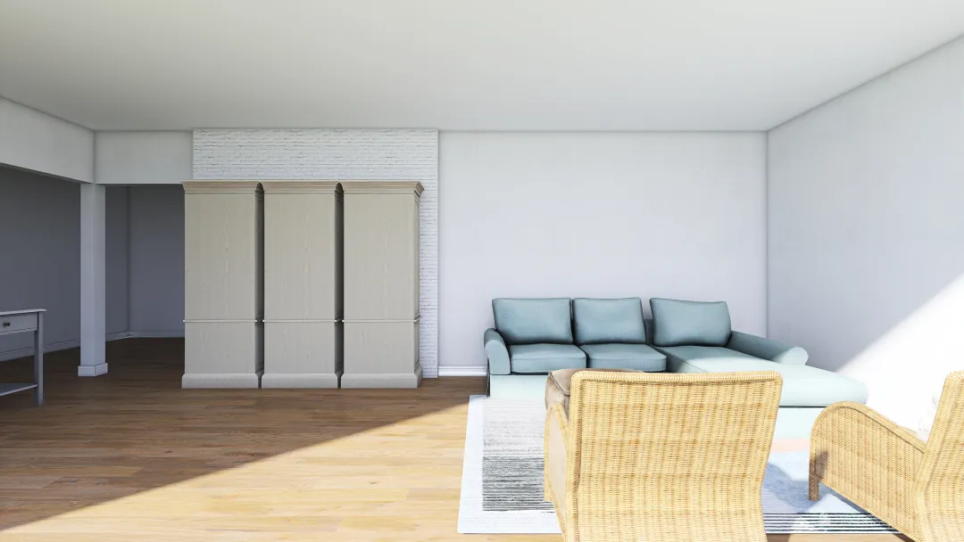 Jennifer - Living Room (2020) 3d design renderings