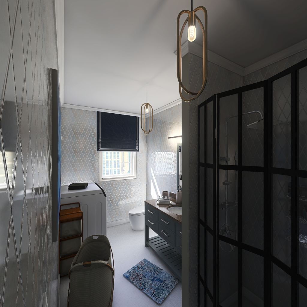1st Bathroom 3d design renderings