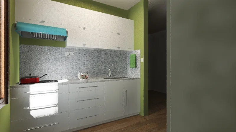 vivien kitchen 3d design renderings