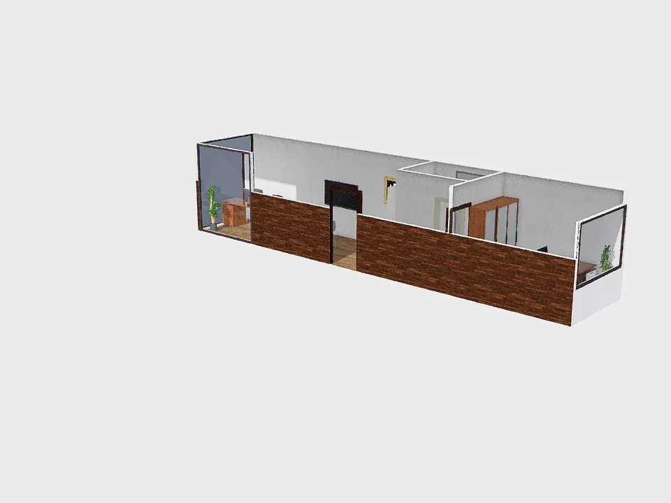 Kontener Biuro Tilea 3d design renderings