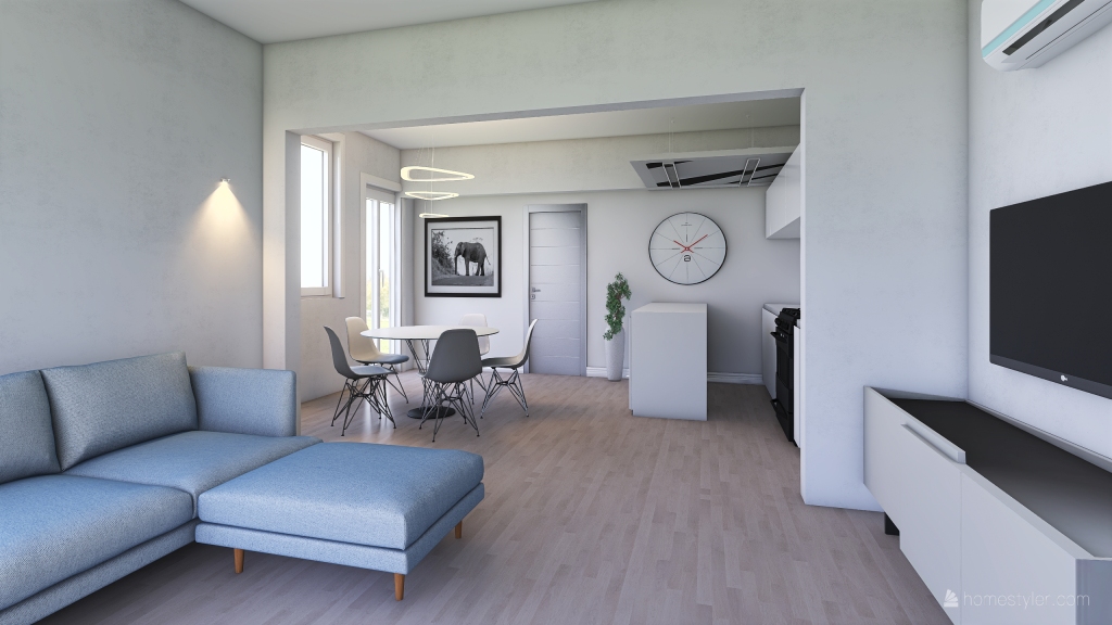 lido_soggiorno 3d design renderings