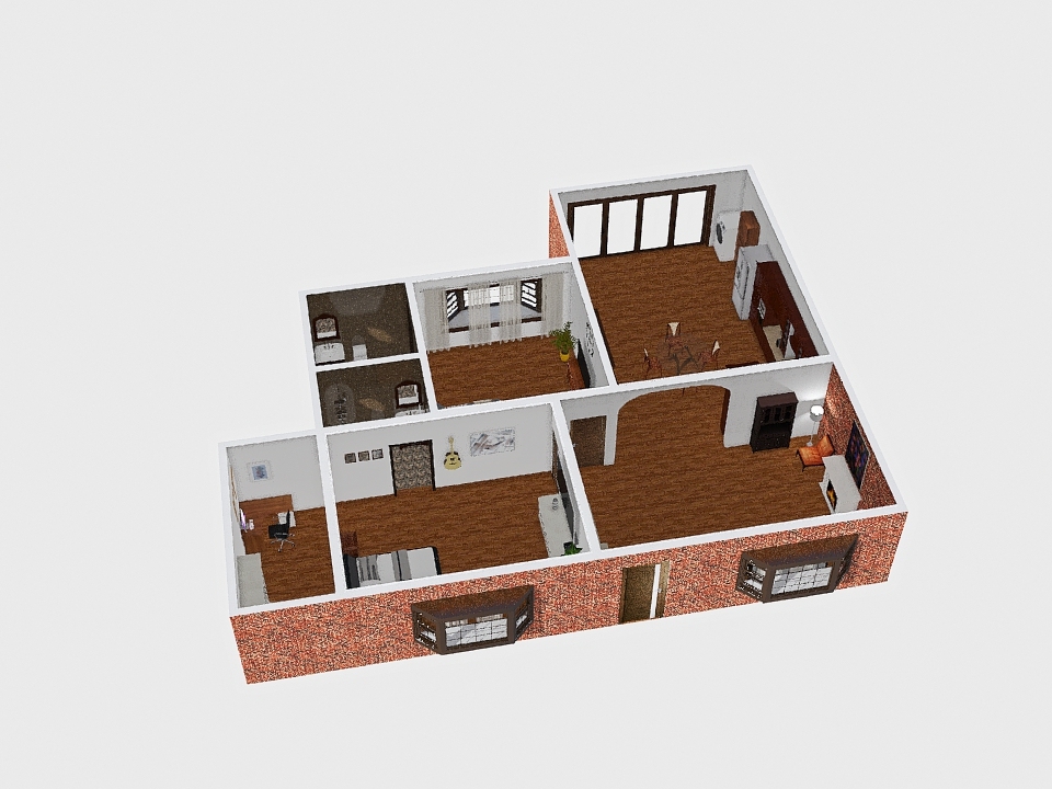 SKETCH HOME 3d design renderings