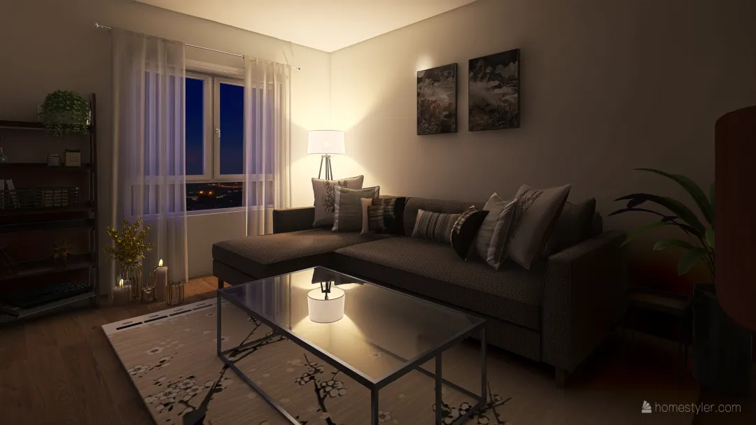himanshy apartment 3d design renderings