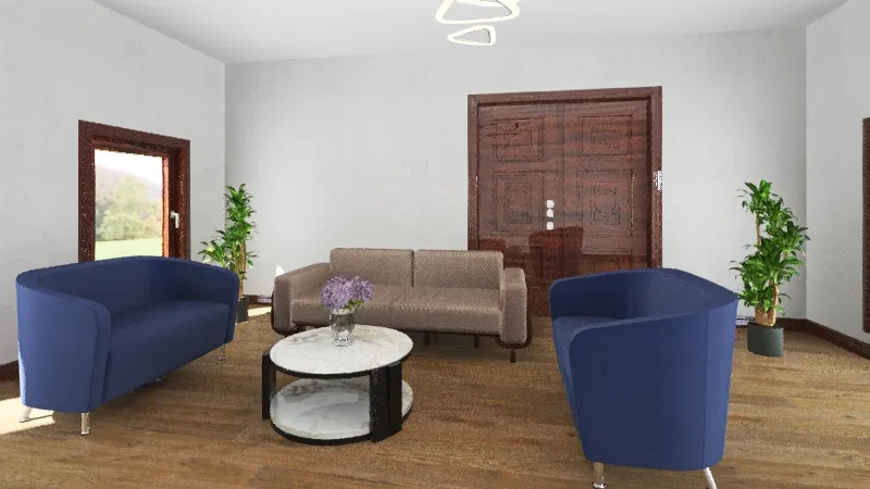 комната 1 3d design renderings
