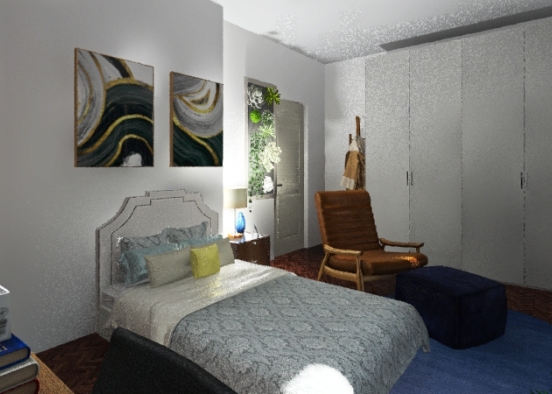 Masters Bedroom Design Rendering