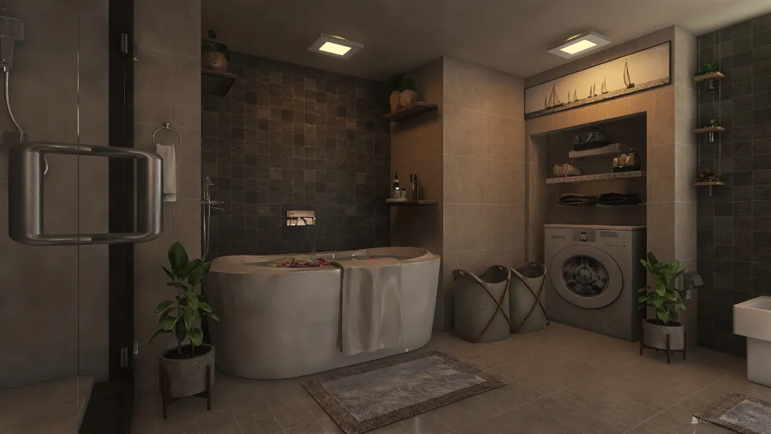 BATH ROOM 3d design renderings