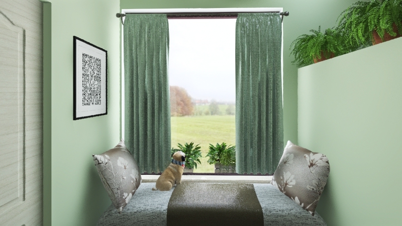 Master Bedroom 3d design renderings