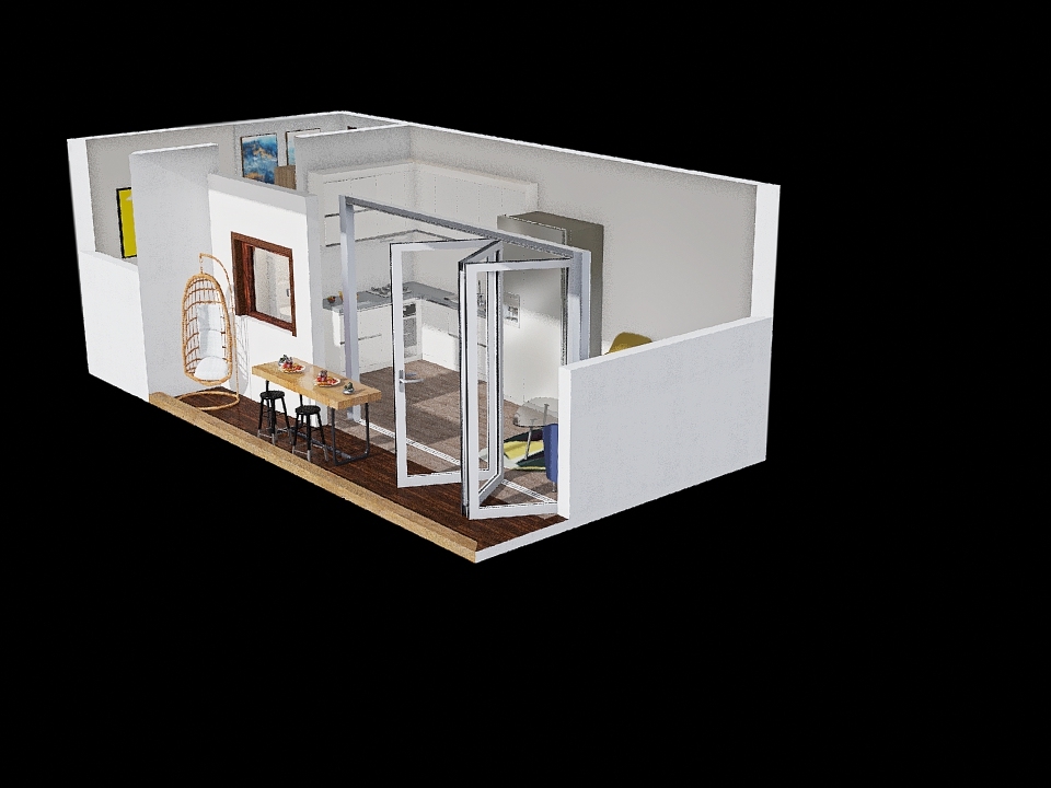IDU Tiny Home Design 3d design renderings