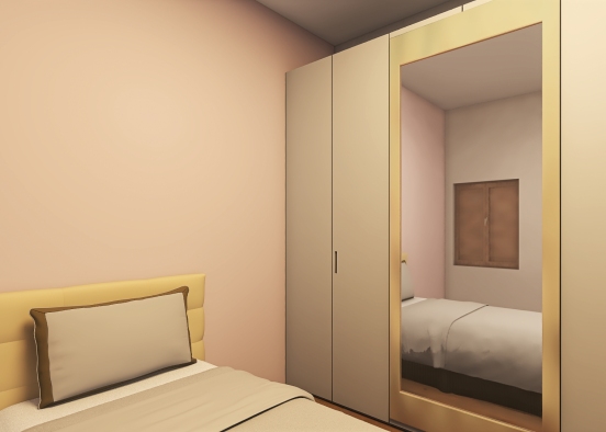 Míriam's Bedroom Design Rendering