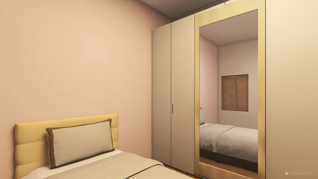 Míriam's Bedroom 3d design renderings